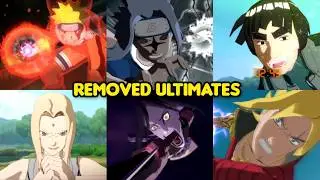 All Removed Ultimate Jutsus-Naruto Storm Connections (All Unused Ultimates From Naruto Storm Series)