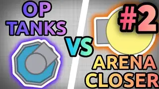 OP TANKS VS ARENA CLOSER #2 (Arras.io)