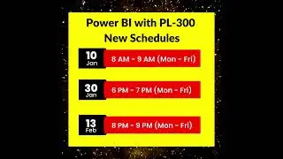 #Power BI  #Training from #SQLSchool