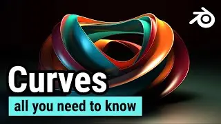 Curves & Curve Modifier in Blender - Beginner Tutorial