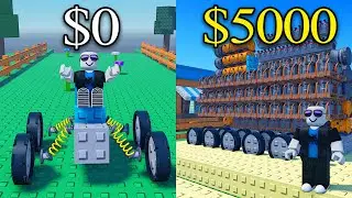 $1 vs $5000 car in Roblox... (risky haul)