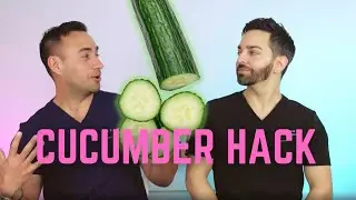 CUCUMBER HACK FOR UNDER EYE CIRCLES | DOCTORLY REVIEWS