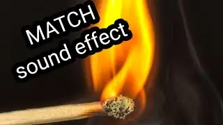 scratch match sound effect for video