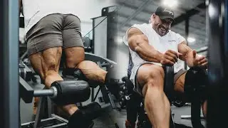 1 WEEK OUT LEG DAY 2024 ARNOLD CLASSIC UK FT. ANTOINE VAILLANT