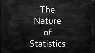 The Nature of Statistics