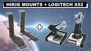 How To Use HIKIG DESK MOUNTS with LOGITECH X52