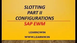 SAP EWM SLOTTING | storage section | generate bins in sap ewm | activity area sap ewm | sort bins