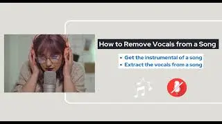 How to Remove Vocals from a Song for Free?