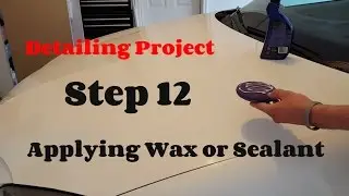 How to Detail a Car - Applying Wax or Sealant - Detailing Project Step 12