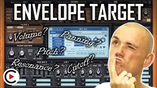 HOW TO USE ENVELOPE TARGET | Envelopes Destination Type (SYNTHESIZER FOR BEGINNERS LESSON 14)