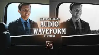 audio waveform animation (w/ preset) ; after effects