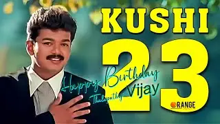 Thalapathy Vijay Birthday Special | Vijay | 23 Years of Kushi