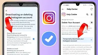 Comment désactiver un compte Instagram (2024) || Désactivez temporairement votre compte Instagram