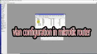 Vlan Configuration In Mikrotik Router