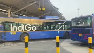 IGI Airport from runway to Terminal 2