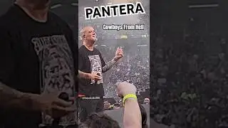 @pantera playing Cowboys From Hell🔥#pantera ##philanselmo #shorts #metal