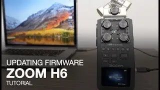 Zoom H6: Updating the Firmware