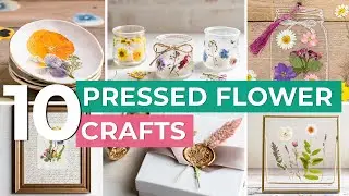 Top Pressed Flower Crafts of the Year