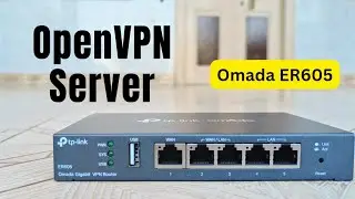 OpenVPN - How to Create OpenVPN Server on Tp-Link Omada ER605. (V2 2023)