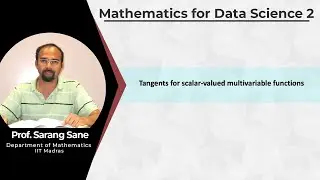 Tangents for scalar-valued multivariable functions