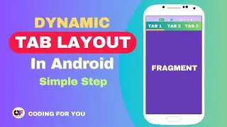 Tab Layout in android | Tab Layout with Fragments | Android Studio Tutorial| Tab Layout with Example