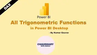 DAX - All Trigonometric Function in Power BI