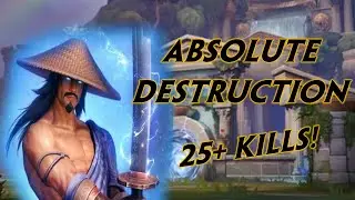 SMITE 2 - Susano Arena Gameplay (Super Saiyan mode)