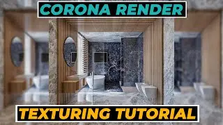 3ds Max Corona Render Professional Texturing Tutorial PART #01