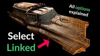 Select Linked - Every Option Explained | Blender Secrets