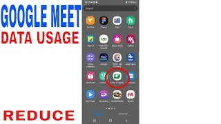 ✅ How To Reduce Data Usage In Google Meet 🔴