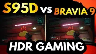 Best HDR Gaming TV Sony BRAVIA 9 VS Samsung S95D HDR