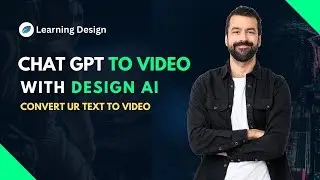 How to Make Videos With Design AI | Chat GPT to Video | Best Text to Video Service in 2023