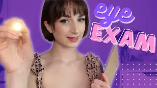 ASMR | Flirty Southern Doctor Eye Exam 😍 roleplay