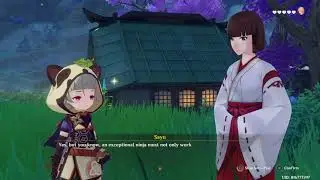 SAYU TRIED TO ASSASSINATE AETHER! Genshin Impact CUTSCENE