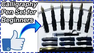 Best calligraphy pen set for beginners | Simple calligraphy pen | Calligraphy handwriting