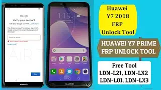 New Method Huawei Y7 Prime FRP Bypass Android || Y7  Prime Google Account Remove 100% Working