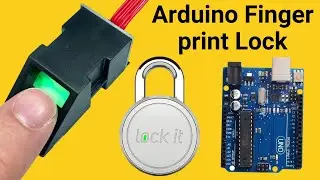 Arduino Fingerprint Lock || Arduino project ||Solenoid door lock