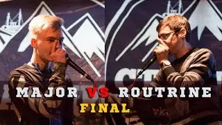 MAJOR vs ROUTRINE - ASK BEATBOXER SHOWCASE BATTLE 2018 - FINAL