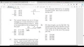 CXC MATHS MULTIPLE CHOICE PAPER 1 PAST PAPER