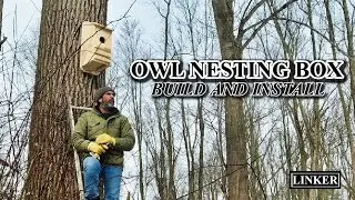 Owl Nesting Box -Build and Install