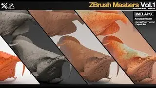 ZBrush Masters - Arowana Rendering - Time-lapse