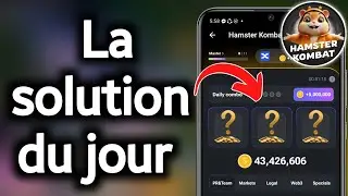 Combo quotidien Hamster Kombat 1er septembre ||  Combo quotidien de hamster aujourd'hui 🔥