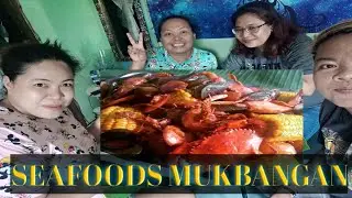 SEAFOODS MUKBANGAN #MUKBANG #SEAFOODS #HANGSARAP