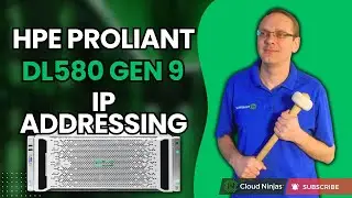 HPE ProLiant DL580 Gen9 Server IP Address Setup | Configuring IP Addresses | Enable DHCP & Static