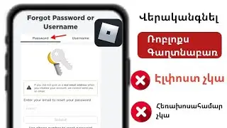 Ինչպես վերականգնել ձեր Roblox գաղտնաբառը առանց էլփոստի (2024) - Վերադարձեք ձեր Roblox հաշիվը