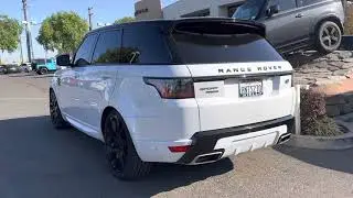 2019 Range Rover Sport Supercharged V8 startup and rev!