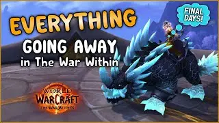 7 Things to Get NOW Before They Go Away in The War Within!