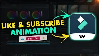 FILMORA 12 | HOW TO ADD YOUTUBE LIKE & SUBSCRIBE ANIMATION IN FILMORA 12