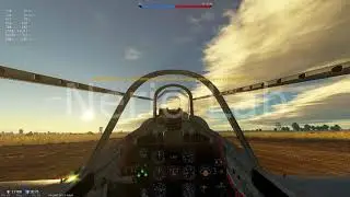 War Thunder симулятор взлёт Ла 7 Долгушин