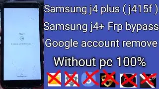 samsung j4 plus frp bypass/samsung j415f frp unlock/how to samsung j4 plus frp bypass without pc